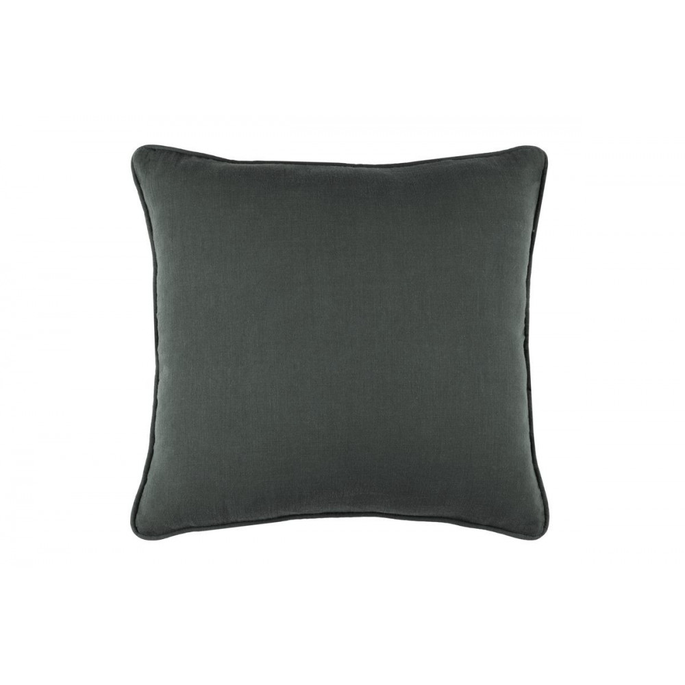 Coussin Windsor anthracite 45 x 45 cm 
